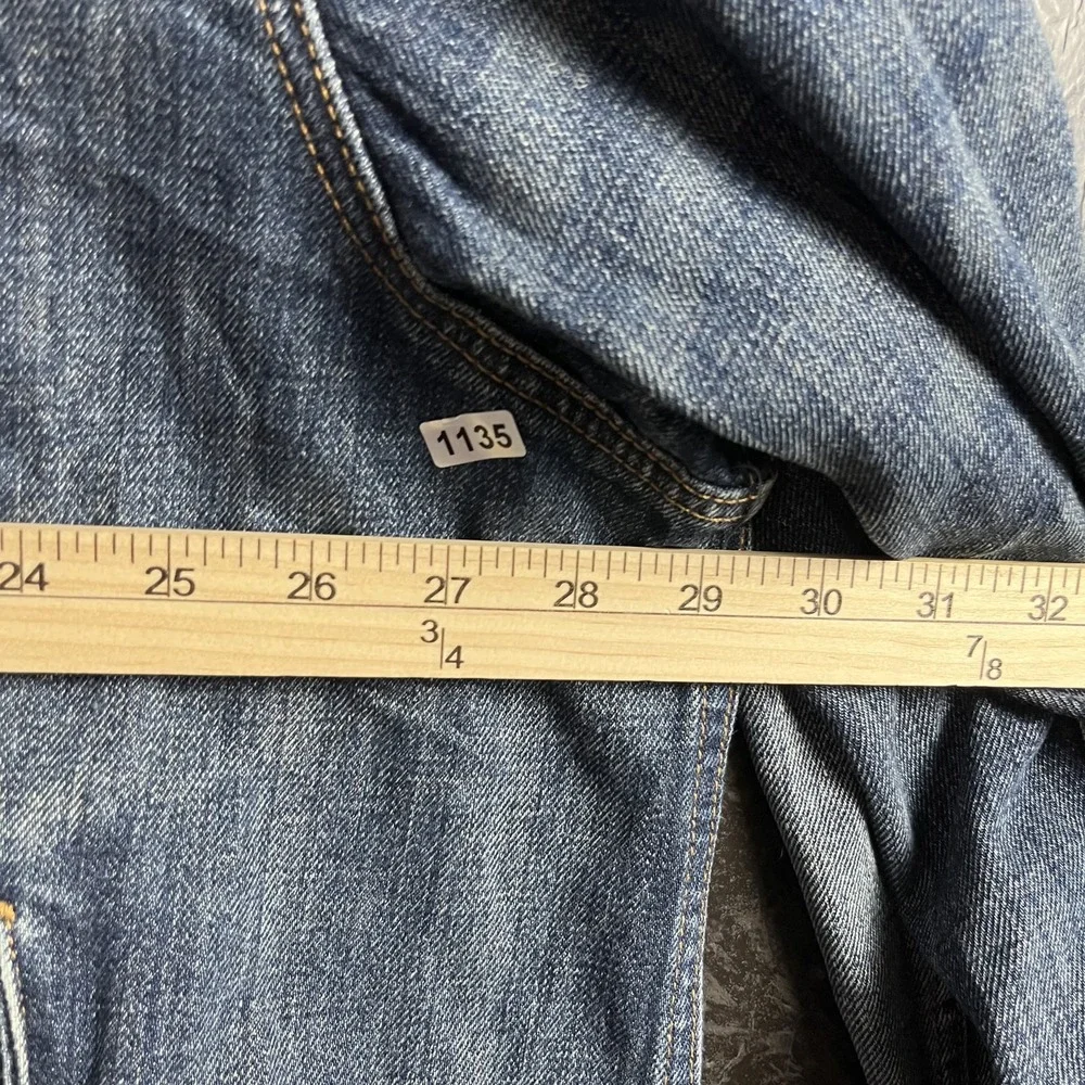 Polo Ralph Lauren Men's Blue Denim Trucker Button Jacket 4XL